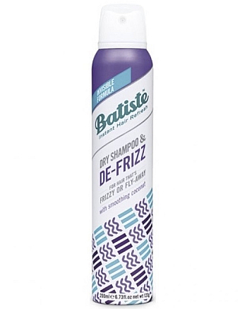 Batiste De-Frizz - Сухой шампунь для непослушных и вьющихся волос 200 мл - hairs-russia.ru