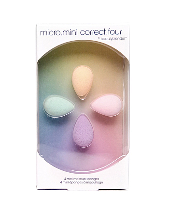beautyblender Micro.Mini Correct.Four - Набор из 4 спонжей - hairs-russia.ru