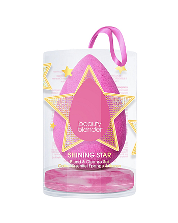 beautyblender Shining Star - Набор (спонж и мини-мыло) - hairs-russia.ru