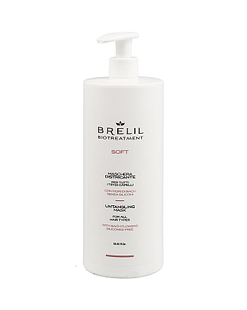 Brelil Bio Treatment Soft - Маска для непослушных волос 1000 мл - hairs-russia.ru