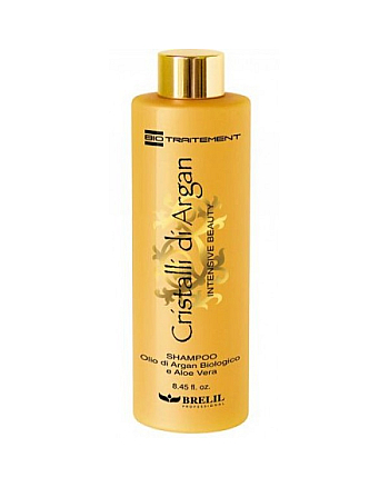 Brelil Bio Traitement Cristalli Di Argan Shampoo - Шампунь для создания интенсивной красоты, плотности и объема, шелковистости и блеска волос 250 мл - hairs-russia.ru