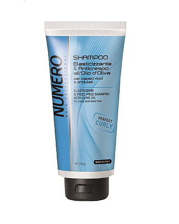 Brelil Numero Curly Elasticizing And Frizz-Free Shampoo - Шампунь для вьющихся и волнистых волос 300 мл - hairs-russia.ru