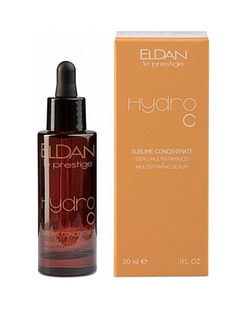 Eldan Le Prestige Hydro C Sublime Concentrate Multivitaminic Serum - Легкая мультивитаминная сыворотка с осветляющим и лифтинг эффектом для всех типов кожи 30 мл - hairs-russia.ru