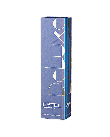 Estel Professional De Luxe - Краска-уход (оттенок 4/70 шатен коричневый для седины) 60 мл - hairs-russia.ru