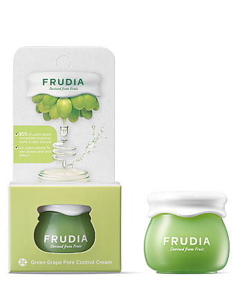 Frudia Green Grape Pore Control Cream - Себорегулирующий крем с виноградом 10 г - hairs-russia.ru