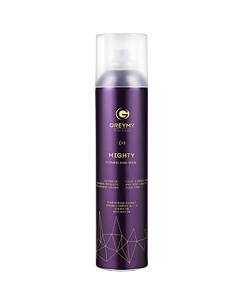Greymy Mighty Forming Hair Spray - Лак для волос надежной фиксации 300 мл - hairs-russia.ru