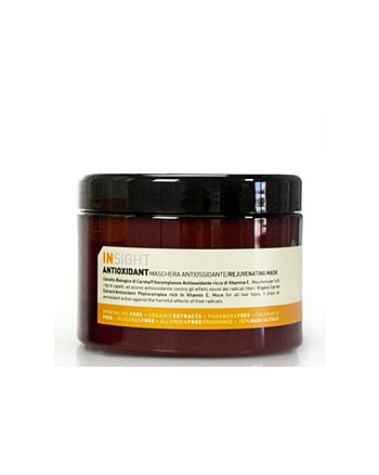 Insight Anti-Oxidant Rejuvenating Mask - Маска антиоксидант для перегруженных волос 500 мл - hairs-russia.ru