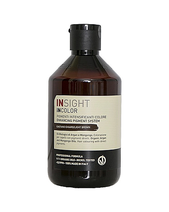 Insight Incolor Enhancing Pigment System Light Brown - Прямой пигмент светло-коричневый 250 мл - hairs-russia.ru