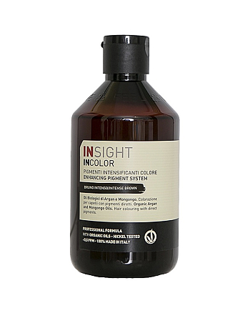 Insight Incolor Enhancing Pigment System Intense Brown - Прямой пигмент коричневый интенсивный 250 мл - hairs-russia.ru