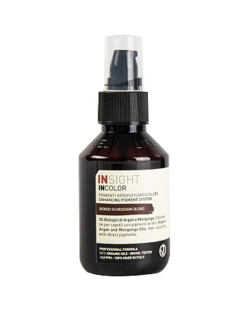 Insight Incolor Enhancing Pigment System Dark Blond - Прямой пигмент темный блондин 100 мл - hairs-russia.ru