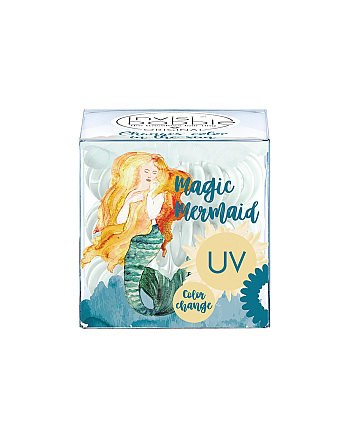 Invisibobble Magic Mermaid Ocean Tango - Резинка-браслет для волос, 3 шт. цвет приглушенно-голубой - hairs-russia.ru