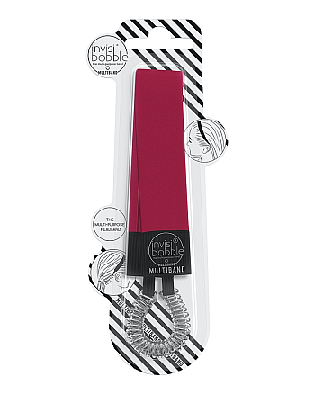Invisibobble MULTIBAND Red-y To Rumble - Повязка для волос, цвет красный 1 шт - hairs-russia.ru
