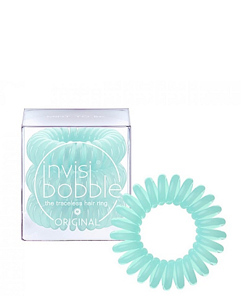 Invisibobble ORIGINAL Mint to Be - Резинка-браслет для волос, цвет мятный 3 шт - hairs-russia.ru