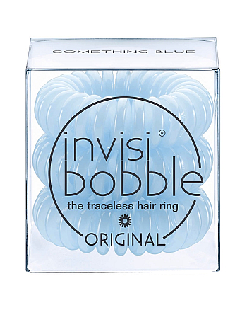 Invisibobble ORIGINAL Something Blue - Резинка-браслет для волос, цвет нежно-голубой 3 шт - hairs-russia.ru