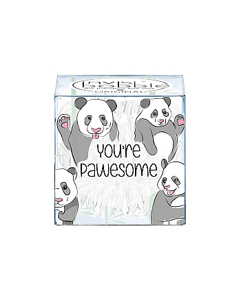 Invisibobble ORIGINAL You’re Pawesome! - Резинка-браслет для волос, цвет молочный 3 шт - hairs-russia.ru