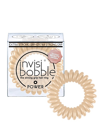 Invisibobble POWER To Be Or Nude To Be - Резинка-браслет для волос, цвет бежевый 3 шт - hairs-russia.ru