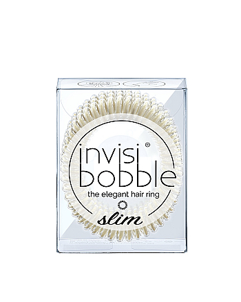 Invisibobble SLIM Stay Gold - Резинка-браслет для волос, цвет золотистый 3 шт - hairs-russia.ru