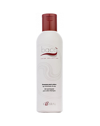 Kaaral Baco silk hydrolyzed post color shampoo - Шампунь для окрашенных волос 250 мл - hairs-russia.ru
