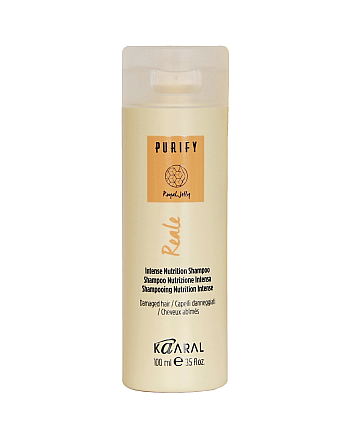 Kaaral Purify Reale Intense Nutrition Shampoo - Восстанавливающий шампунь для поврежденных волос 100 мл - hairs-russia.ru