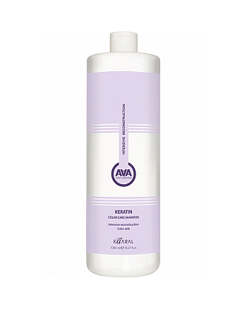 Kaaral AAA Keratin Color Care Shampoo - Кератиновый шампунь для  окрашенных и химически обработанных волос 1000 мл - hairs-russia.ru