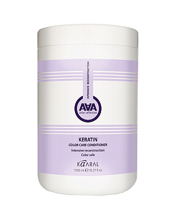 Kaaral AAA Keratin Color Care Conditioner - Кератиновый кондиционер для  окрашенных и химически обработанных волос 1000 мл - hairs-russia.ru