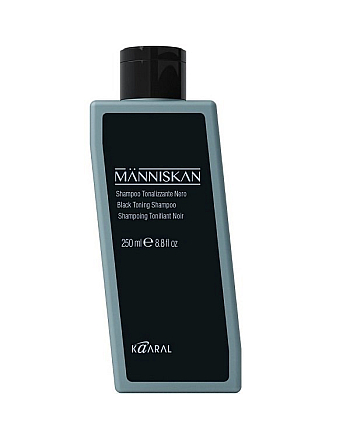 Kaaral Manniskan Black Toning Shampoo - Черный тонирующий шампунь 250 мл - hairs-russia.ru