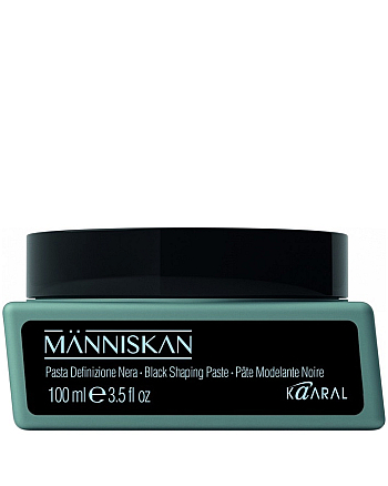 Kaaral Manniskan Black Shaping Paste - Черная моделирующая паста 100 мл - hairs-russia.ru
