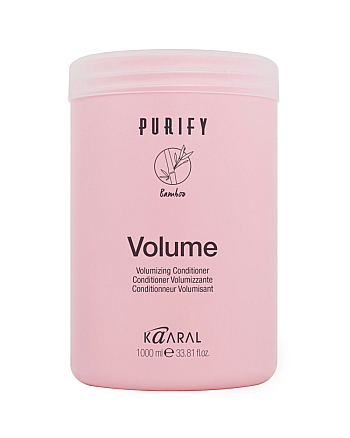 Kaaral Purify Volume Conditioner - Кондиционер для тонких волос 1000 мл - hairs-russia.ru