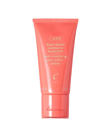 Oribe Bright Blonde Conditioner for Beautiful Color - Кондиционер для светлых волос «Великолепие цвета» 50 мл - hairs-russia.ru
