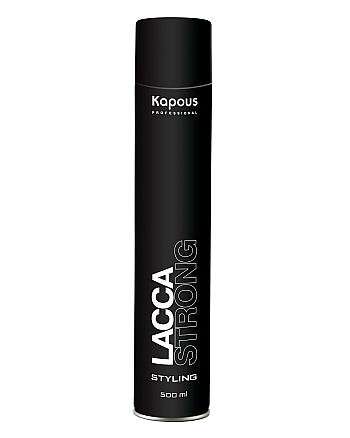 Kapous Professional Лак аэрозольный для волос сильной фиксации 500 мл - hairs-russia.ru