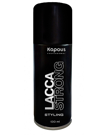 Kapous Professional Лак аэрозольный для волос сильной фиксации 100 мл - hairs-russia.ru
