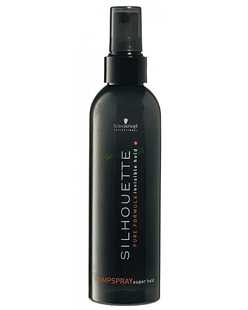 Schwarzkopf Silhouette Pumpspray Super Hold - Безупречный спрей для волос ультрасильной фиксации 200 мл - hairs-russia.ru