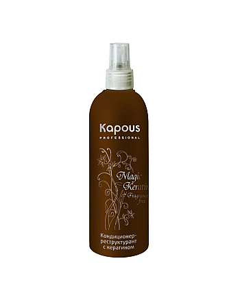 Kapous Magic Keratin Кондиционер-реструктурант с кератином 200 мл - hairs-russia.ru
