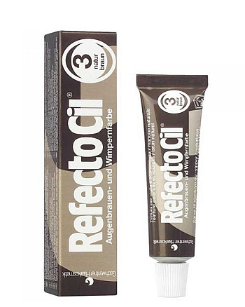 RefectoCil Eyelash and Eyebrow Tint - Краска для бровей коричневая 15 мл - hairs-russia.ru