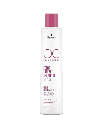 Schwarzkopf Bonacure Clean Color Freeze Shampoo - Шампунь для окрашенных волос 250 мл - hairs-russia.ru