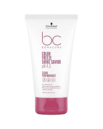 Schwarzkopf Bonacure Clean Color Freeze Shine Savior - Крем для блеска для окрашенных волос 150 мл - hairs-russia.ru
