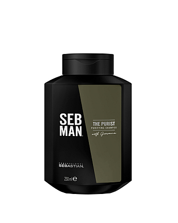 SEB MAN THE PURIST - Очищающий шампунь для волос 250 мл - hairs-russia.ru