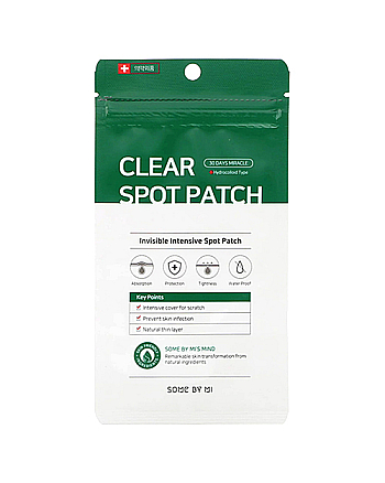 Some By Mi 30 Days Miracle Clear Spot Patch - Антибактериальные патчи против прыщей - hairs-russia.ru