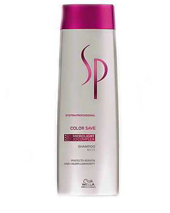 Wella SP Color Save Shampoo Шампунь для окрашенных волос с комплексом Microlight 3d 250 мл - hairs-russia.ru