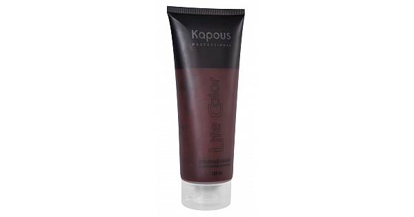 Kapous Life Color Бальзам оттеночный для волос Коричневый 200 мл в ...
