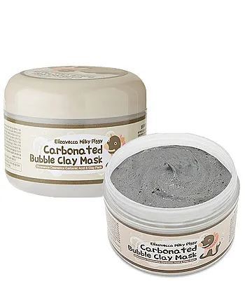 Глиняно-пузырьковая маска для лица Elizavecca Milky Piggy Carbonated Bubble Clay Mask