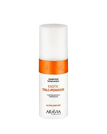 Aravia Professional Exotic Talc-Powder - Тальк-пудра защитный с экстрактом вербены тропической 150 мл - hairs-russia.ru