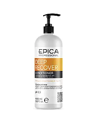 Epica Professional Deep Recover - Кондиционер для восстановления повреждённых волос с маслом сладкого миндаля и экстрактом ламинарии 1000 мл
