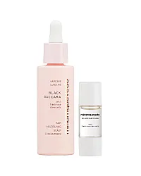Miriamquevedo Black Baccara Hair Multiplying Scalp Concentrate + Pre-Treatment Exfoliator - Подготовительный набор для кожи головы с экстрактом розы Блэк Баккара мл