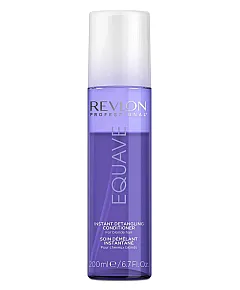 Revlon Professional Equave Instant Beauty Blonde Detangling Conditioner Несмываемый 2-х фазный кондиционер для блондированных, обесцвеченных, мелированных и седых волос 200 мл
