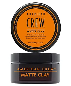 American Crew Matte Clay - Пластичная матовая глина для укладки волос средней/сильной фиксации 85 гр
