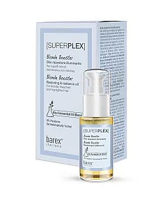 Barex Superplex Blonde Booster - Масло для восстановления и сияния волос, 30 мл