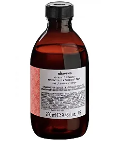 Davines Alchemic Shampoo for natural and coloured hair (red) - Шампунь «Алхимик» для натуральных и окрашенных волос (красный) 280 мл