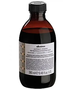 Davines Alchemic Shampoo for natural and coloured hair (chocolate) - Шампунь «Алхимик» для натуральных и окрашенных волос (шоколад) 280 мл