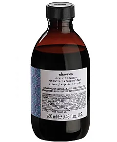 Davines Alchemic Shampoo for natural and coloured hair (silver)- Шампунь «Алхимик» для натуральных и окрашенных волос (серебряный) 280 мл